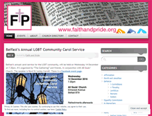 Tablet Screenshot of faithandpride.org